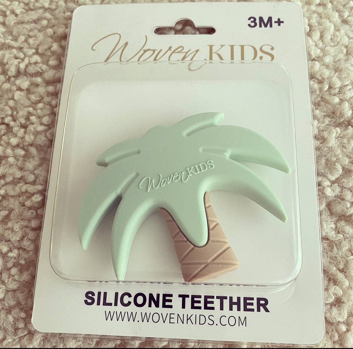 Silicone Teether - Sage Palm Tree