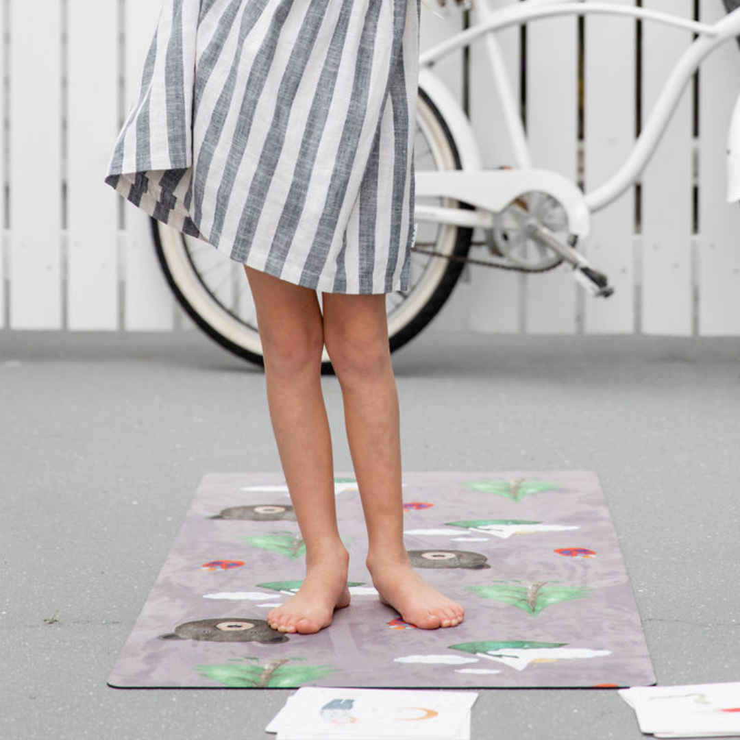 Nature Print Kids Yoga Mat